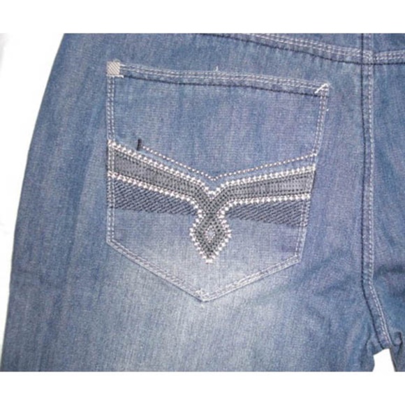 NWT Men's Vintage Brass Slim Straight Blue Jeans Size 36x30 - Picture 4 of 4